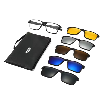 نظارات 6 في 1 TR90