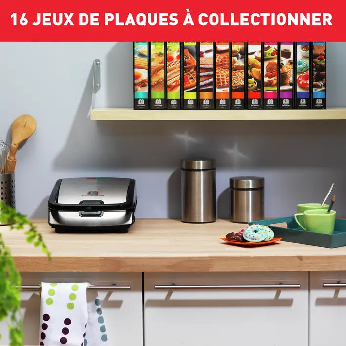 Tefal®️Snack collection Appareil à gaufres 2 en 1
