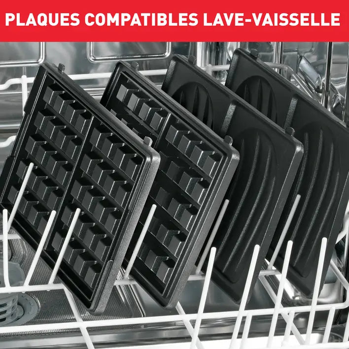 Tefal®️Snack collection Appareil à gaufres 2 en 1